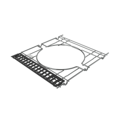 WEBER CRAFTED Porcelain-Enameled Cast-Iron Cooking Grates & Frame Kit - GENESIS 300 series